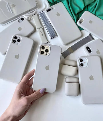 iPhone Silicone Case - White