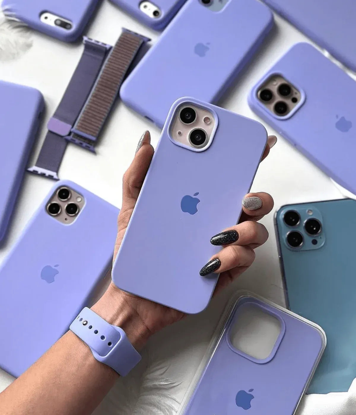 iPhone Silicone Case - Lavender