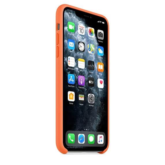 Silicone Case For iPhone 11 Pro - Kumquat