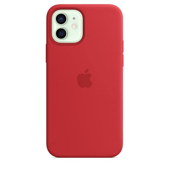 iPhone 12 Mini Silicone Case - Red