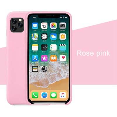 Rose Pink Silicon Case - iPhone 11 Pro - Mobilegadgets360
