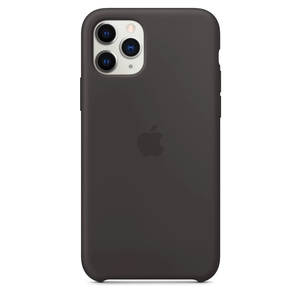 Silicon Case For iPhone 11 Pro - Black - Mobilegadgets360