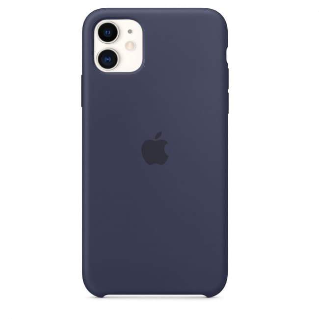 Silicon Case For iPhone 11 – Midnight Blue - Mobilegadgets360