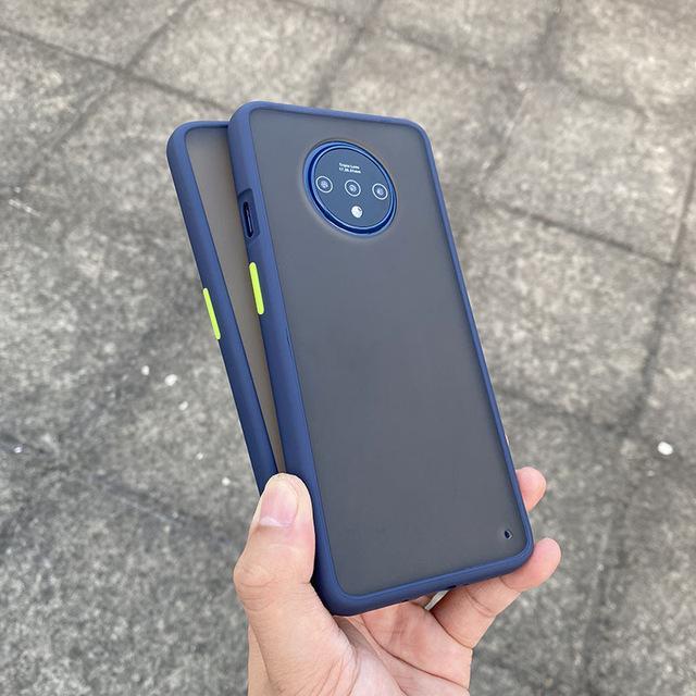 Smoke Matte Case For OnePlus 7T - Blue