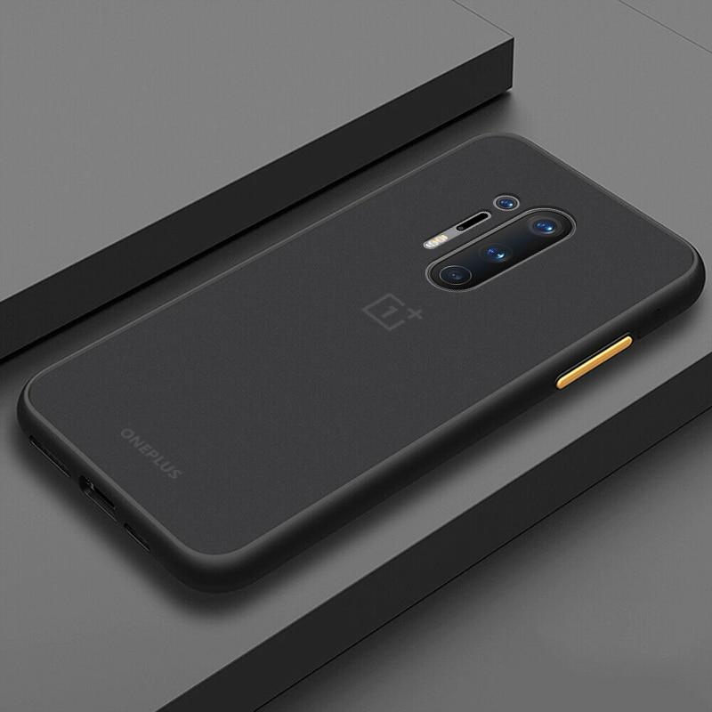 Smoke Matte Case For OnePlus 8 Pro - Black