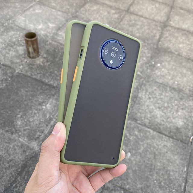 Smoke Matte Case For OnePlus 7T - Light Green