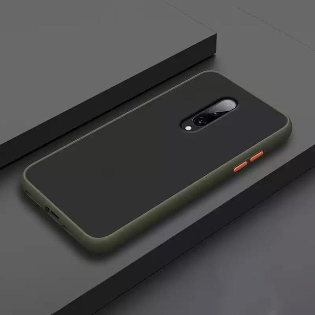 Smoke Matte Case For OnePlus 7 - Light Green