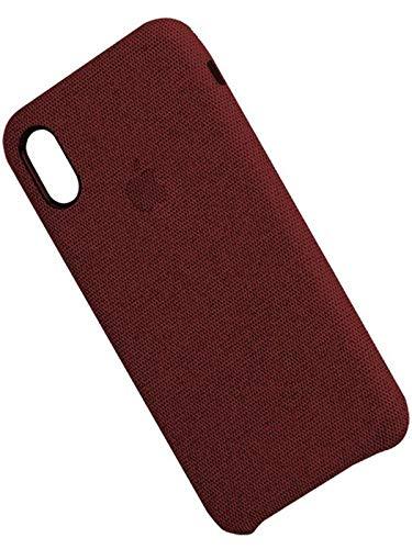 Fabric Cover For iPhone X / XS - Red