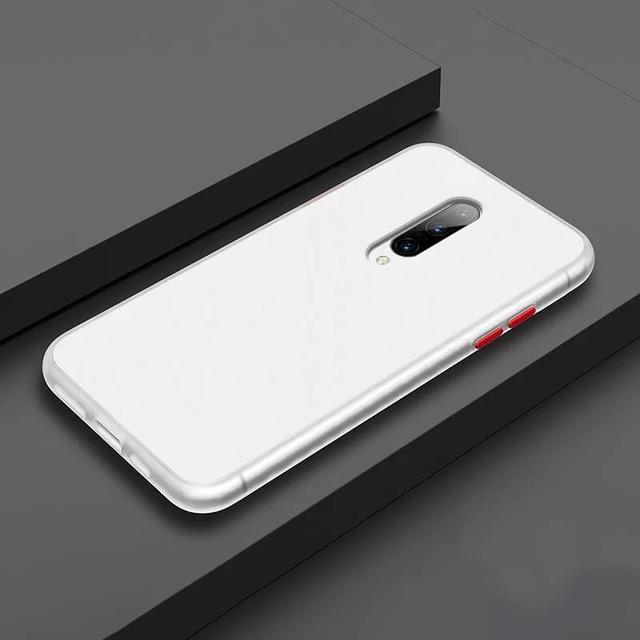 Smoke Matte Case For OnePlus 8 - White