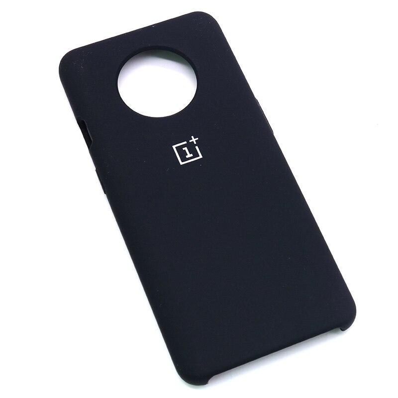 Black Silicone Case For OnePlus - 7T