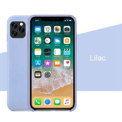 Lilac Silicon Case - iPhone 11 Pro - Mobilegadgets360