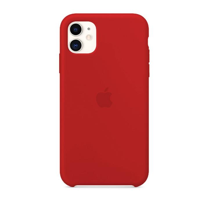 Silicone Case For iPhone 11 - Red