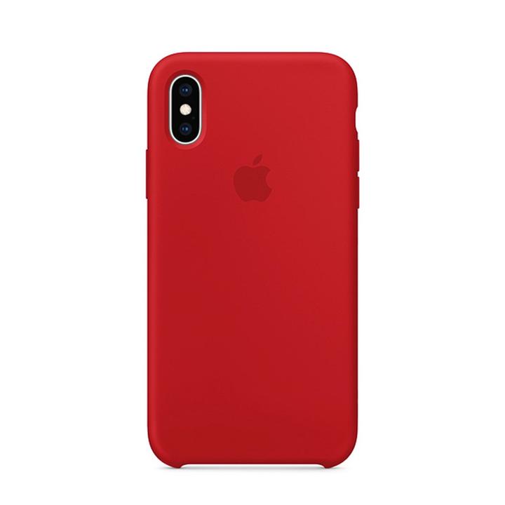 Silicone Case For iPhone X / XS - Red