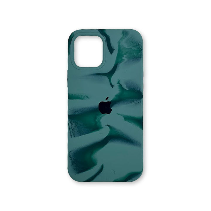 iPhone 12 & 12 Pro Water Silicone Case - Army