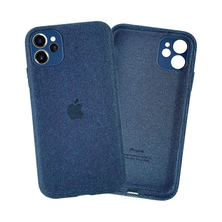 iPhone 11 Fabric Case - Blue