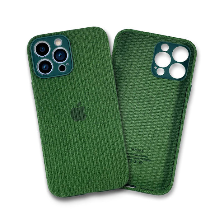 iPhone 13 Pro Max Fabric Case - Green