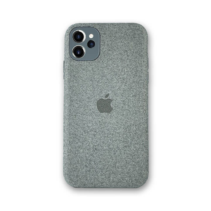iPhone 11 Fabric Case - Light Grey