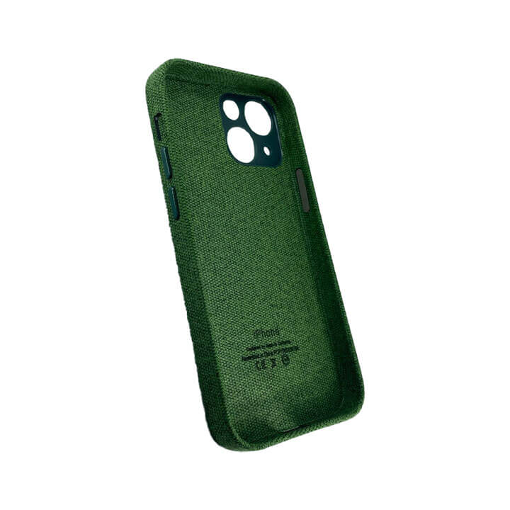 iPhone 13 Mini Fabric Case - Green