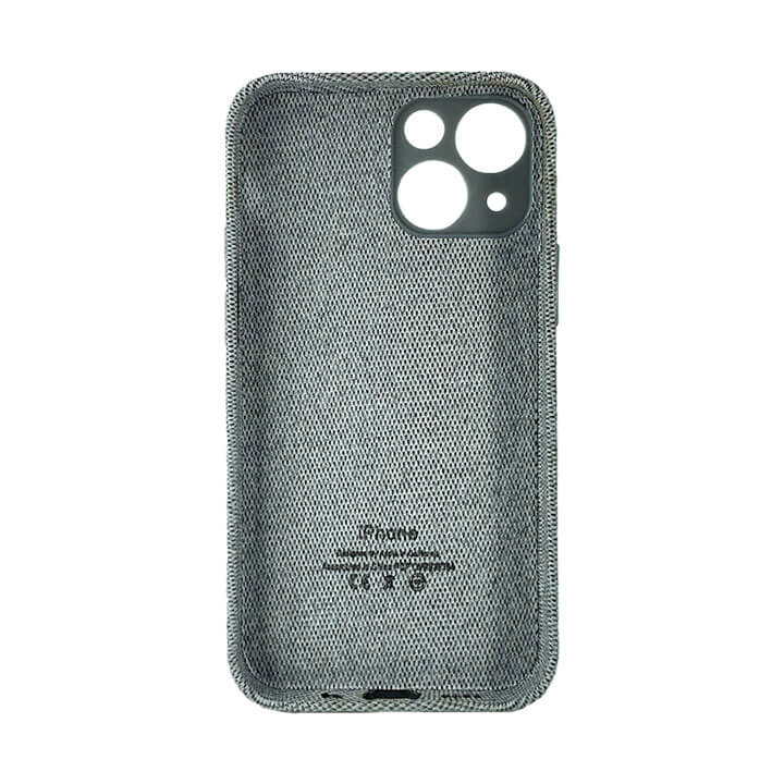 iPhone 13 Mini Fabric Case - Light Grey
