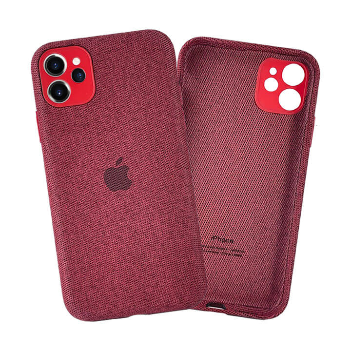 iPhone 11 Fabric Case - Red