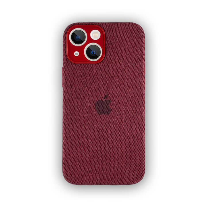 iPhone 13 Fabric Case - Red