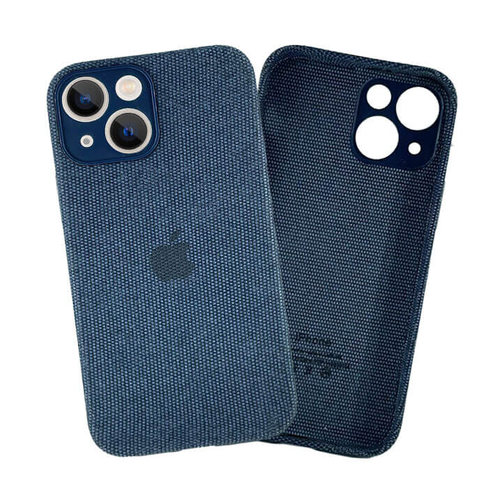 iPhone 13 Mini Fabric Case - Blue