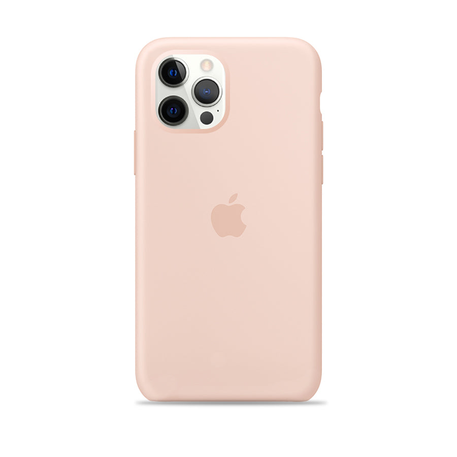 iPhone 12 & 12 Pro Silicone Case - Baby Pink