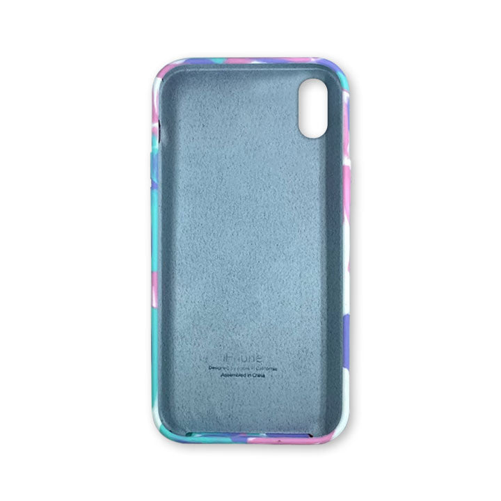 iPhone XR Water Silicone Case - Moonstone Pink