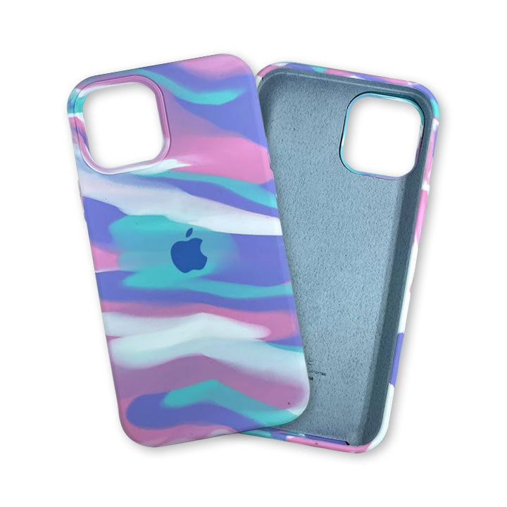iPhone 12 & 12 Pro Water Silicone Case - Moonstone Pink