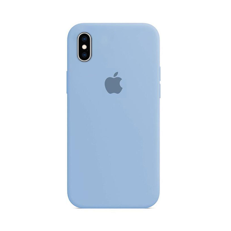 Silicone Case For iPhone X / XS - Cloud Blue
