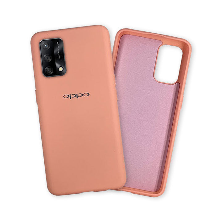OPPO F19 Silicone Cover - Pink