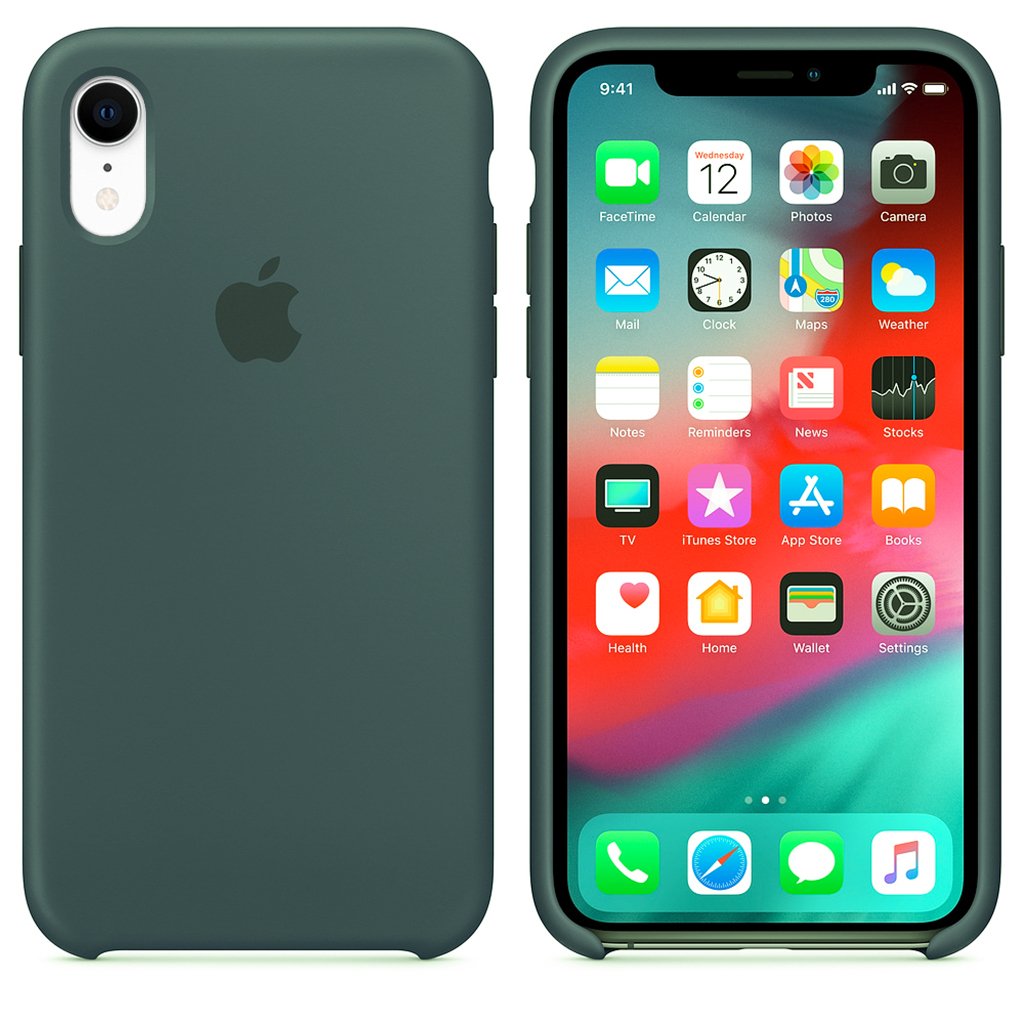 Silicone Case For iPhone XR - Green