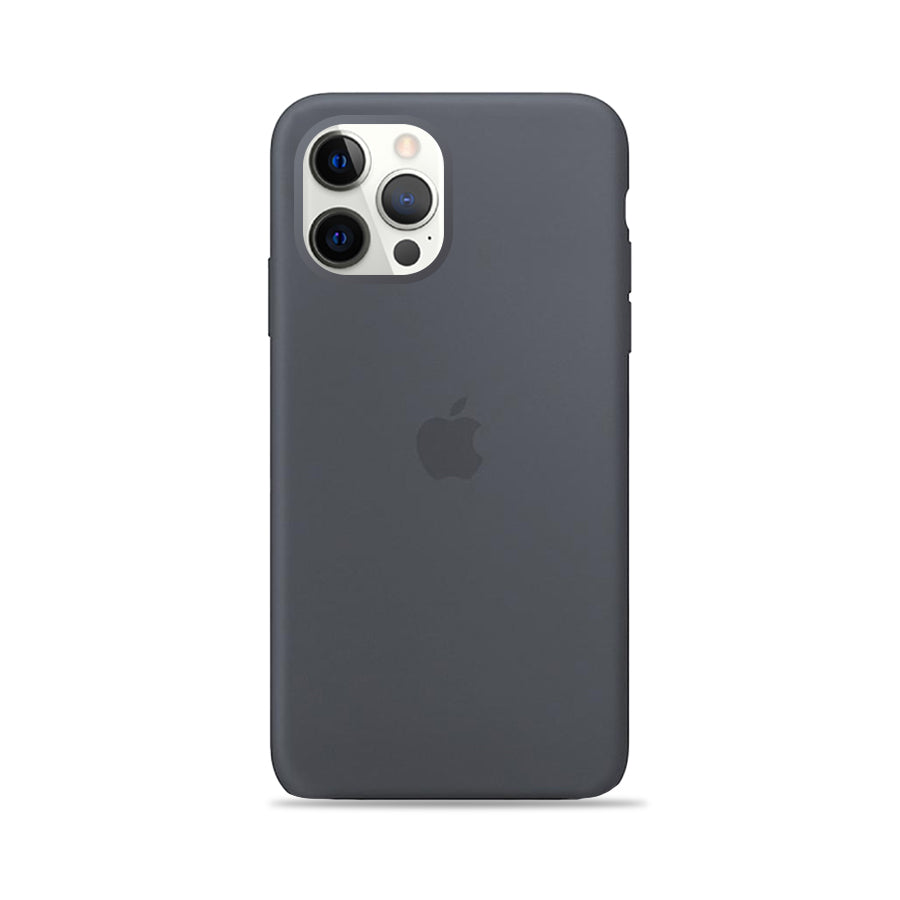 iPhone 12 & 12 Pro Silicone Case - Grey