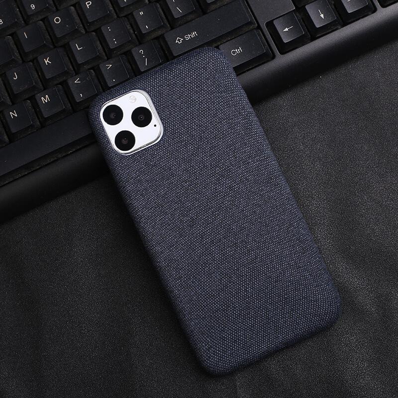 Blue Fabric Case - iPhone 11 Pro Max - Mobilegadgets360