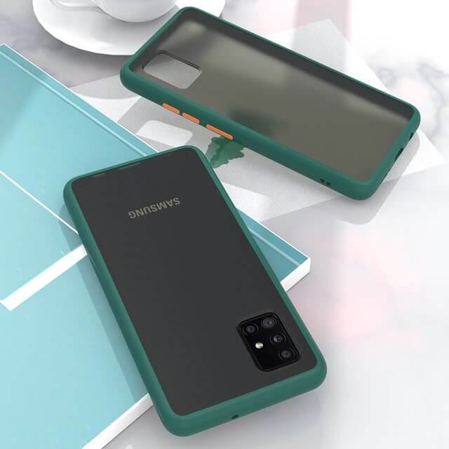 Green Matte Cover - Samsung M51