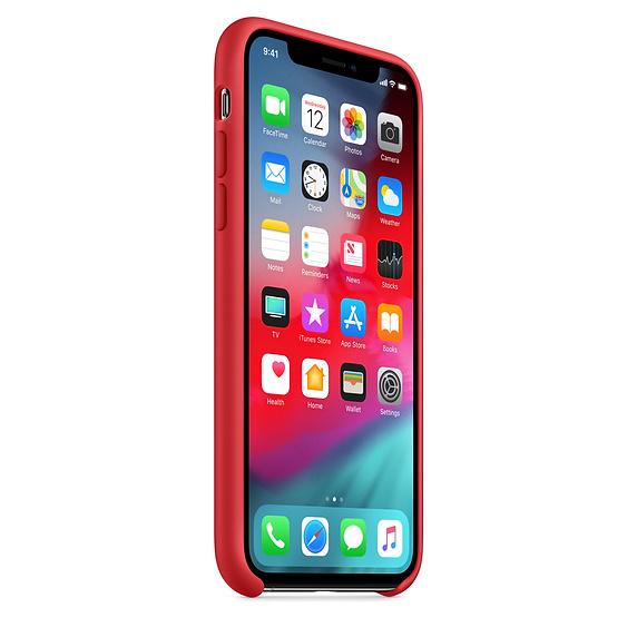 Silicone Case For iPhone XR - Red