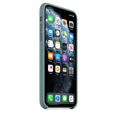 Silicone Case For iPhone 11 Pro - Pine Green