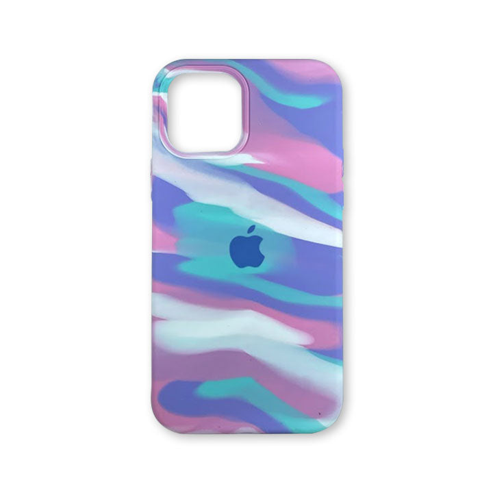 iPhone 12 & 12 Pro Water Silicone Case - Moonstone Pink