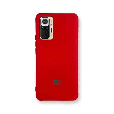 Redmi Note 10 Pro Max Silicone Cover - Red