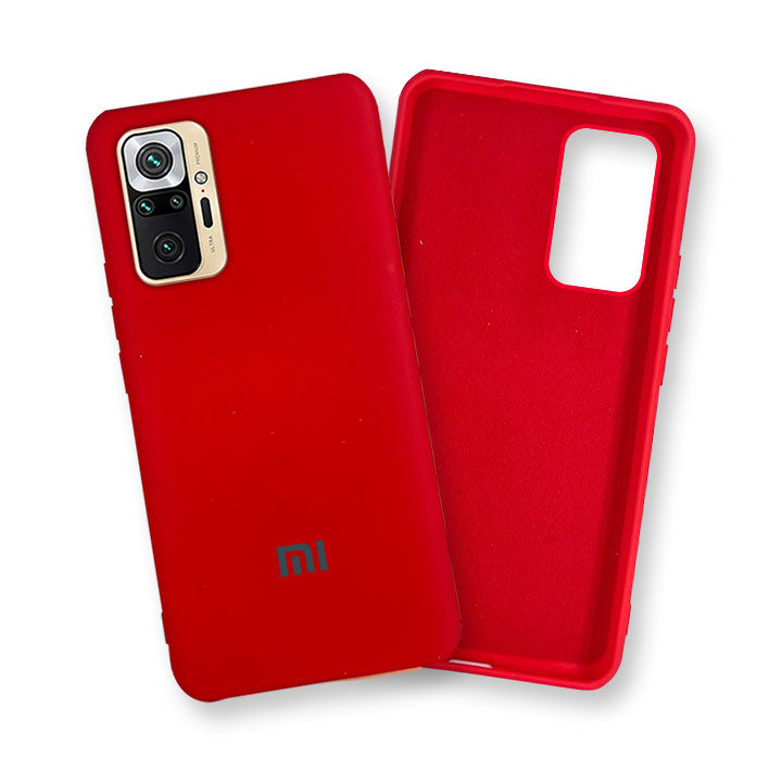 Redmi Note 10 Pro Silicone Cover - Red