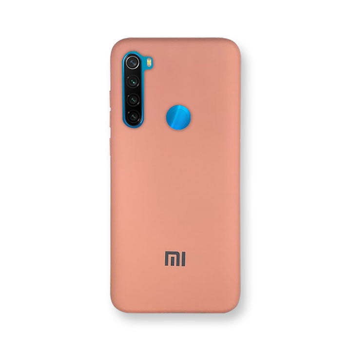 Redmi Note 8 Silicone Back Cover - Pink