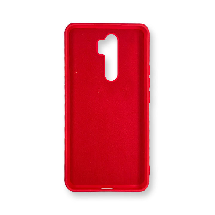 Redmi Note 8 Pro Silicone Back Cover - Red