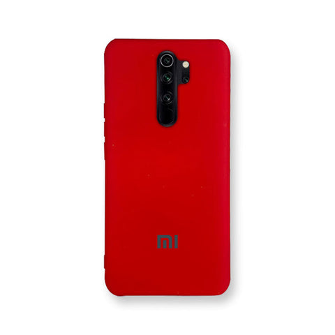 Redmi Note 8 Pro Silicone Back Cover - Red
