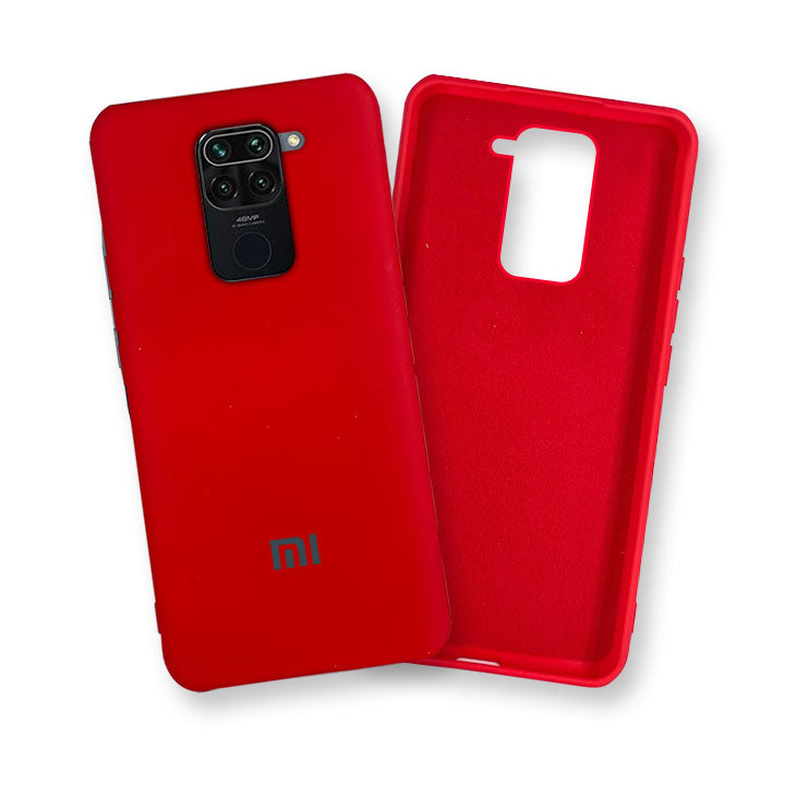 Redmi Note 9 Silicone Cover - Red