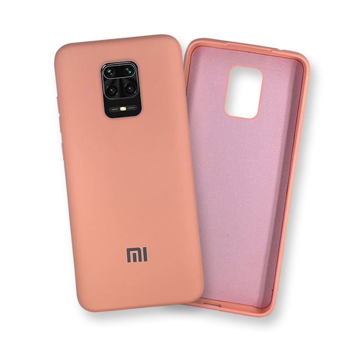 Redmi Note 9 Pro Max Silicone Cover - Pink