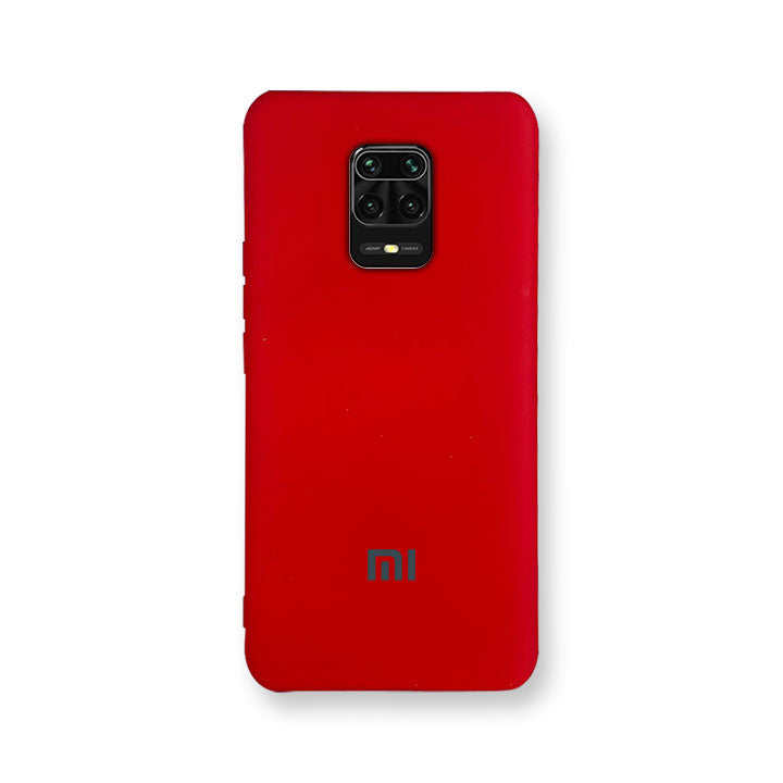 Redmi Note 9 Pro Max Silicone Cover - Red