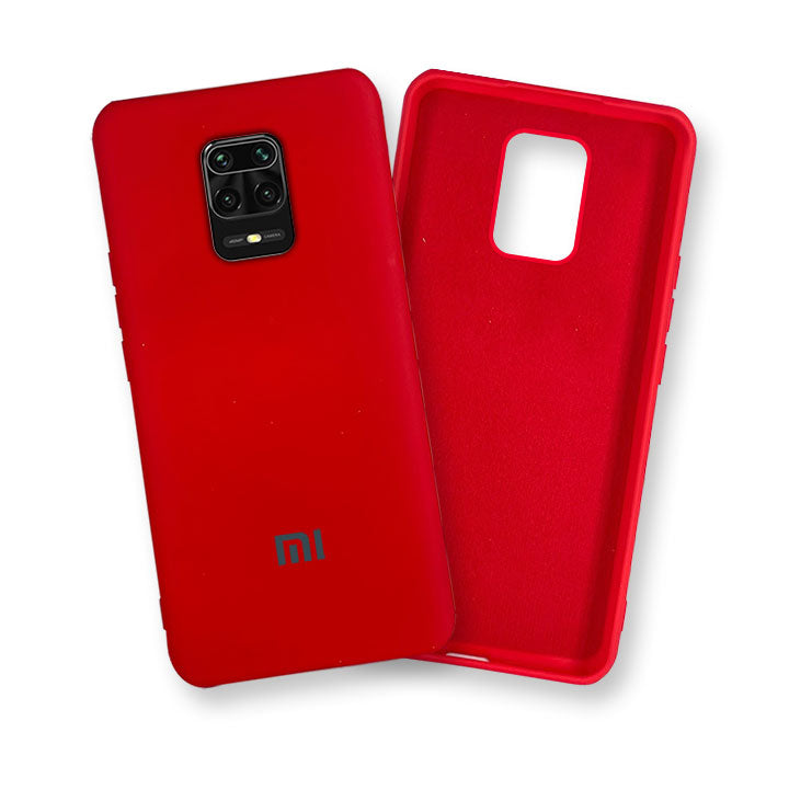 Redmi Note 9 Pro Max Silicone Cover - Red