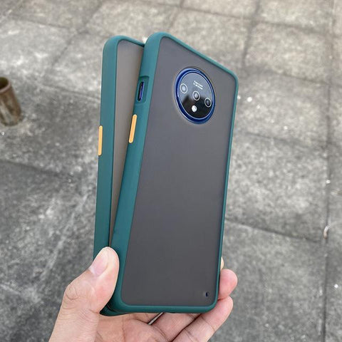 Smoke Matte Case For OnePlus 7T - Green