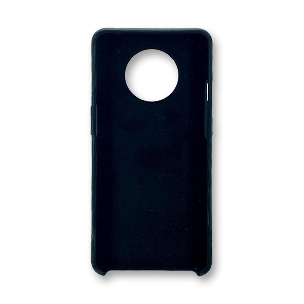 Black Silicone Case For OnePlus - 7T