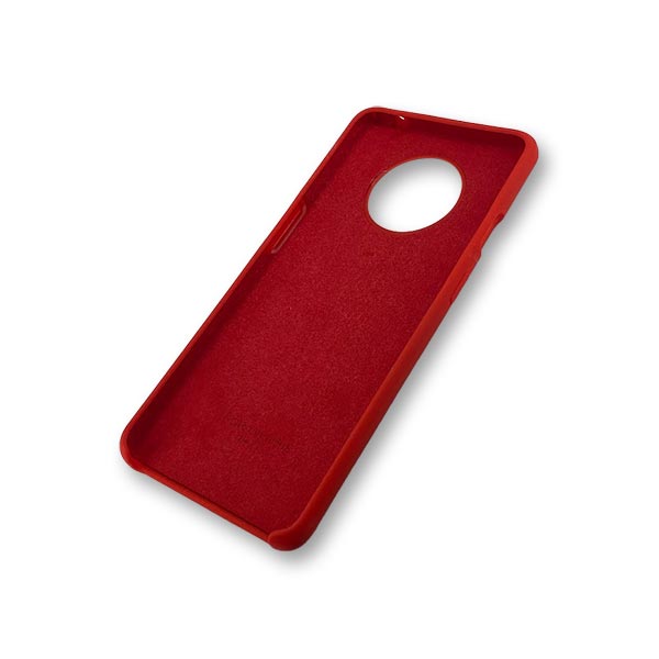 Red Silicone Case For OnePlus - 7T